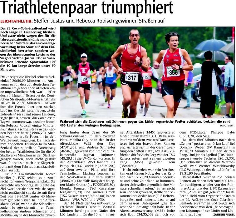 Triathletenpaar triumphiert